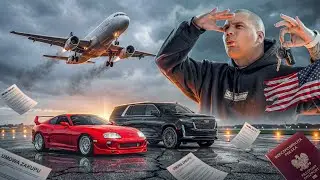 O TYM JAK PO ARESZCIE WYJECHALIŚMY DO USA... Stara Toyota Supra i pierwsze kroki w Stanach! DAILY 1
