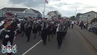 Dunloy Accordion Band @ Cloughmills Crown Defenders Parade 2025