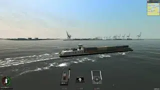 Ship Sim Extremes | Europe - Container Ship Docking - Rotterdam