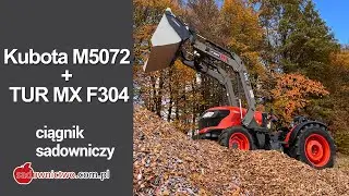 Nie chciał kabiny, ale chciał TUR-a. Czyli Kubota M5072 + TUR MX F304