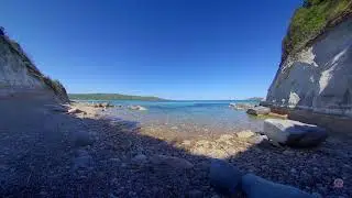 Crique de la plage de Balistra en Corse a Bonifacio en direct Live #corse #bonifacio #corsica