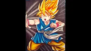Dibujando a: GOKU NIÑO (Dragon ball GT)
