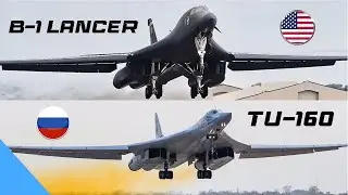 المواجهة الحاسمة: TU-160 الروسية ضد B-1 Lancer الأمريكية… أيهما تسيطر على السماء؟