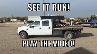 #8390 - 2008 Ford F-350 Dually Flatbed Pickup