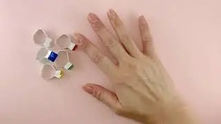 2 color ORIGAMI Ring DIY｜How to Make Easy Paper Ring Easy Paper Ring