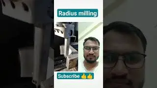 radius milling with boring bar 200mm on vmc machine#shortvideo #reactionvideo #shorts