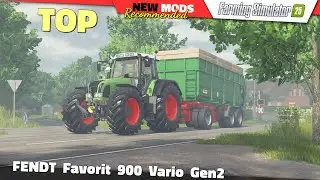 FS25 | FENDT Favorit 900 Vario Gen2 (by Chris CuxAgrar) - Farming Simulator 25 Mods Review QHD