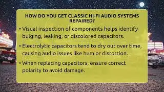 How Do You Get Classic Hi-Fi Audio Systems Repaired? - Im a 50s Baby