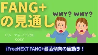 【新NISA】1.15FANG+の見通し｜iFreeNEXT FANG+暴落傾向の値動きagain！アルファベットは好調ですが