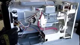 REPARACION DE UN MICROHONDAS PANASONIC MODELO  NN-S778S