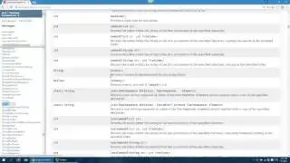 Look up Classes Using JavaDocs Online