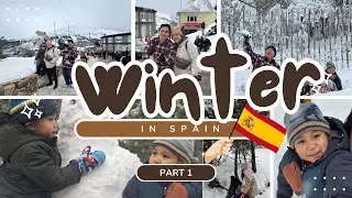 Winter in  Spain 🇪🇸 :Filipino Family&rsquo;s New Year Trip to Sierra de Navacerrada Part 1