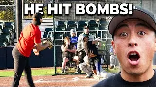 This Kid Dominated My Tournament With MULTIPLE HOMERS (2v2 for $)