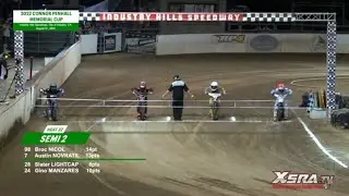 Semis1 & 2 @ 6th Connor Penhall Memorial Cup - #speedway #motorcycleracing #brucepenhall #crash