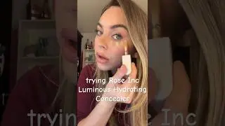 Rose Inc is becoming my new fav makeup line. This with their serum foundation 🤌 #roseincgiftedme