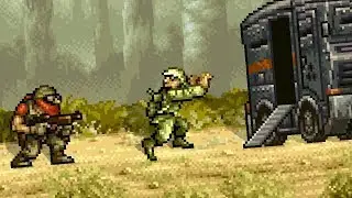 El Secuestro de un Rebelde - Metal Slug Sprite Animation