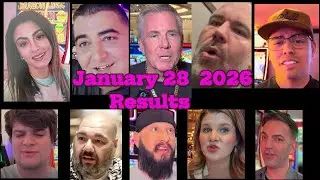 👉 Результаты 28 января | Vegas Matt, Mr.Handpay, NG Slot, BC Slot, Lady Luck, Low roller, Pompsie...