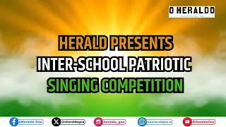 Inter-school patriotic singing competition school for appropriate learning Peoples educational trust