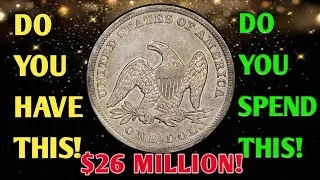 Million Dollar Coins Rare U.S. 1856, 1864 & 1873 One Dollar Coins Values