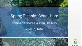 Session 7: Sector Coupling & Flexibility