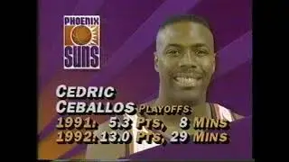 1992 NBA Playoffs Western Conference Semifinals #1 Blazers vs #4 Suns Game 1 Full Game
