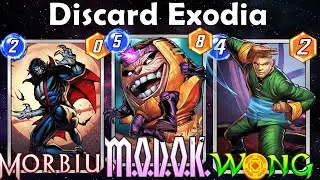 Insane 20+ Power Morbius & Mystique Beats Infinaut!! | Wong MODOK Discard Deck