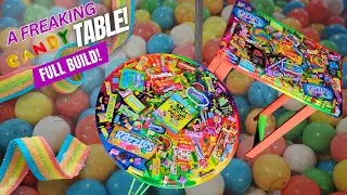 🤯Real Candy in Resin Table! 🍬 #candy #candystore #resin