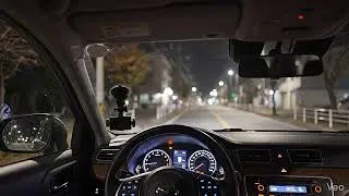 Moody City Night Ambience with Low Urban Motion and Calm