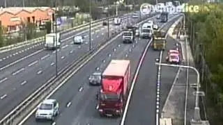Man jailed after striking a RAC recovery driver on the M6.
