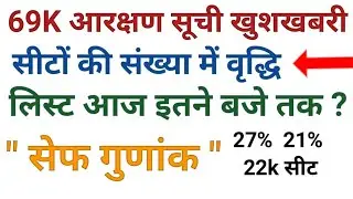 69k obc sc list cut off|69000 Reservation list|69000 4th List Safe Gunaank|69k 4th list Documents