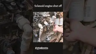 Solenoid engine shut off abnomal function...