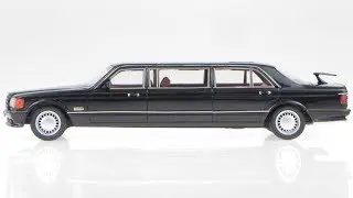 Mercedes-Benz W126 лимузины | NEO Scale Models и GLM | Тюнинг: L'Etoile / Styling Garage