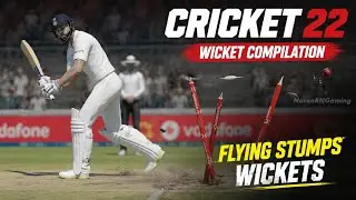 Cricket 22 - Wicket Compilation | Flying Stumps Wickets #1