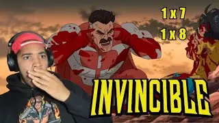 INVINCIBLE 1x7 & SEASON FINALE REACTION!