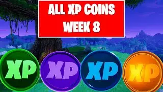 *ALL* XP Coins Locations WEEK 8 | Fortnite Chapter 2 Season 5