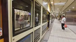 20250709@台北捷運中和新蘆線C371型4系往迴龍列車頭前庄站進站