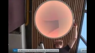 TV FR3 - 19 /20 : Installation d'oeuvres z&eacute;nifiante