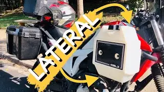 Instala&ccedil;&atilde;o do Tanque Auxiliar Frontal de 5,25 Litros da @GilimotoDesigns - com @FlavioPeloMundoo