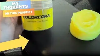 Colorcoral cleaning slime gel effectiveness