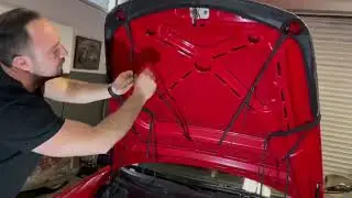 COBRA AUTO ACCESSORIES Curved Hood Bra Installation