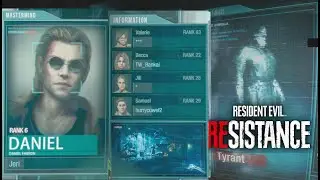 Daniel Rank 6 Resident Evil Resistance VS High Ranks Random Survivors What Happened?【バイオハザードレジスタンス】