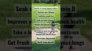 Benefits of jogging outside #jogging#runningmotivation #outdoorworkouts #runningmotivational #shorts