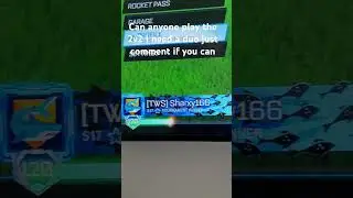 I need a duo for 2v2 tournament #rocketleague