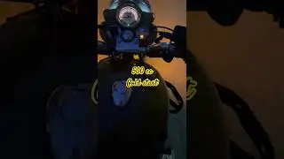 Single kick start old bullet 500 cc
