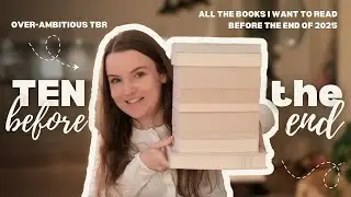 My ten before the end 📚 | books to read by the end of the year