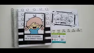 2022 Penny Pages flip through Academic A5Wide planner