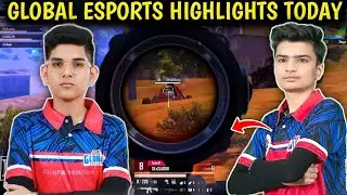 GLOBAL ESPORTS HIGHLIGHTS TODAY 😱 SLUG SOLO 7 KILLS 🫡 GE BEAST ON FIRE 🔥 BGMI SCRIMS