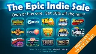 Epic Indie Sale Wii U eShop - Trailer (2015)