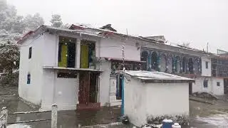 #जनवरी की फर्स्ट बर्फ#sarlavlogsa #devbhumi #uttrakhand 