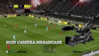 MOD CAMERA BROADCASE PES 2017 GAMEPLAY JADI LEBIH KEREN